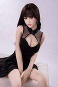 Hot sell158cm Real Silicone Metal Skeleton Full Size Love Doll Vagina Real Sexy Dolls Tender and beautiful TPE Sex Dolls for Men from Automatic Woman
